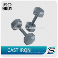 gym dumbbell made of cast iron